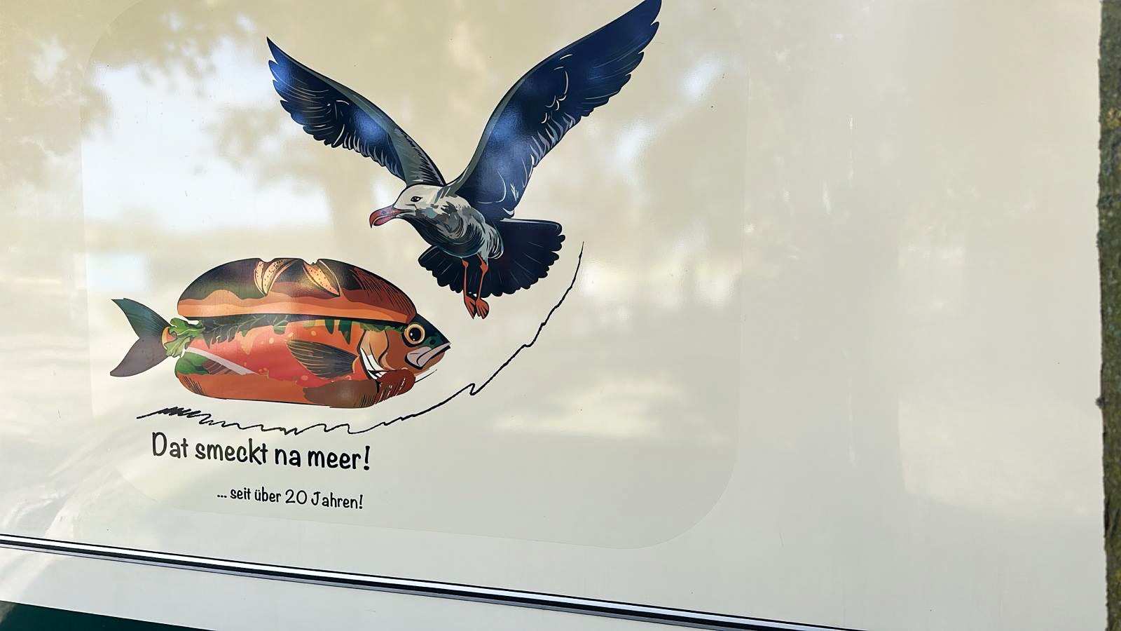 Grafik für Fischimbiss